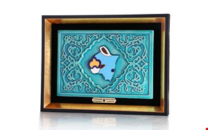 قاب کاشی متبرک نفیس 30*40